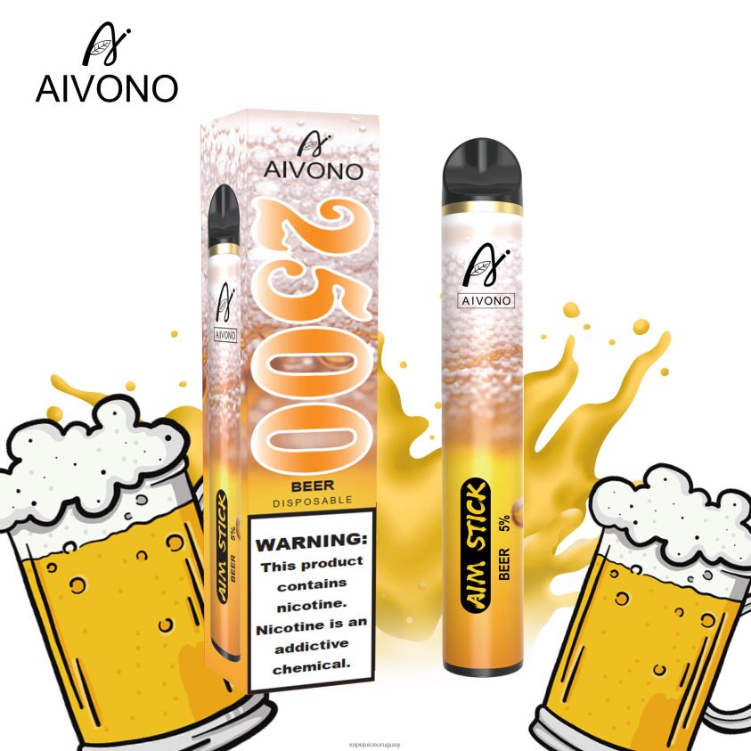 Aivono AIM STICK 2500 cerveza - D620ZZ148 Vape Uruguay