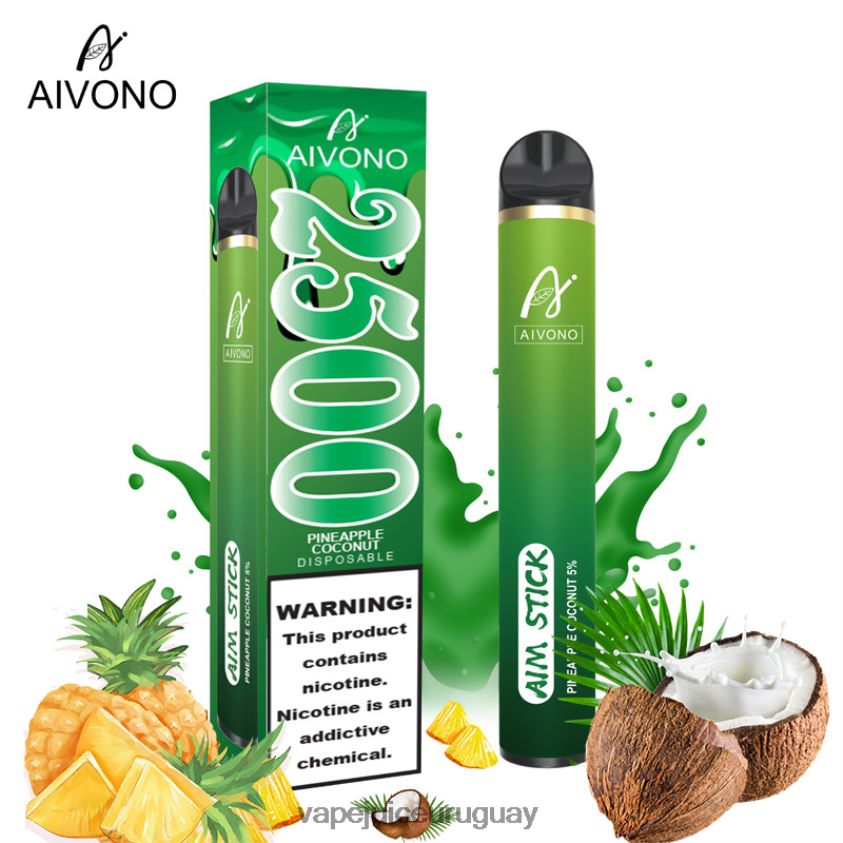 Aivono AIM STICK 2500 coco piña - D620ZZ153 Vape Desechable Uruguay